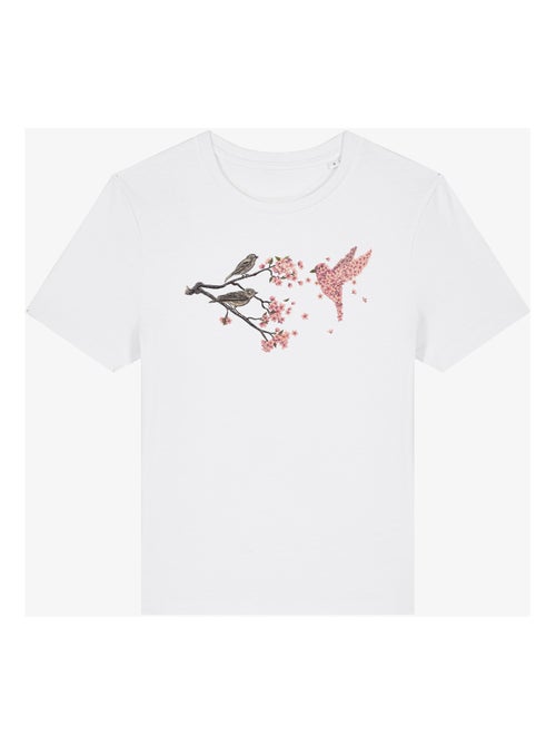 Camiseta Mujer - BLOSSOM BIRD - Kiabi