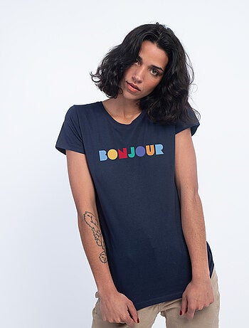 Camiseta Mujer - BONJOUR COLORÉ