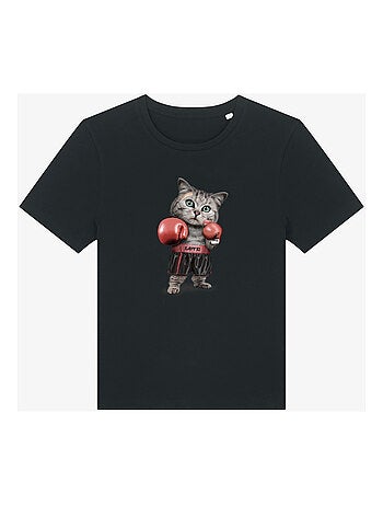 Camiseta Mujer - BOXING CAT