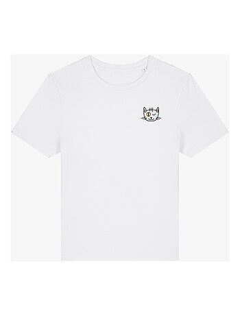 Camiseta Mujer - CHAT CLIN DOEIL CŒUR