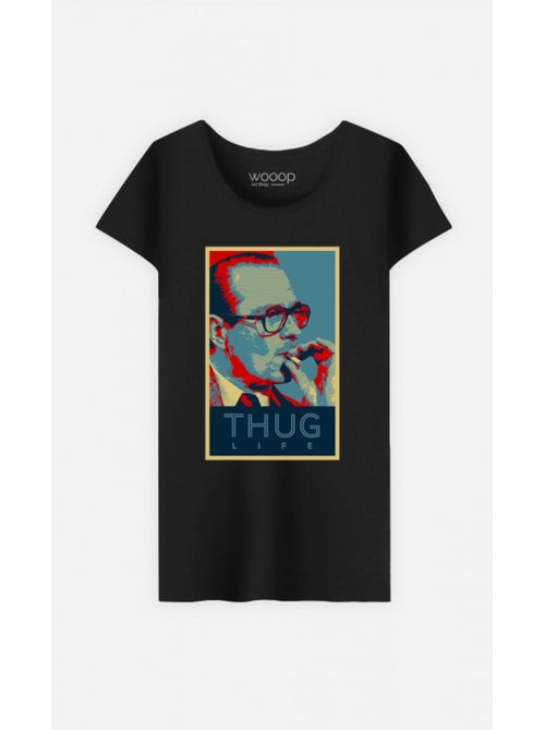 Camiseta Mujer - CHIRAC THUG LIFE - Kiabi Camiseta Mujer - CHIRAC THUG LIFE - Kiabi
