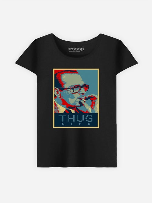 Camiseta Mujer - CHIRAC THUG LIFE - Kiabi Camiseta Mujer - CHIRAC THUG LIFE - Kiabi