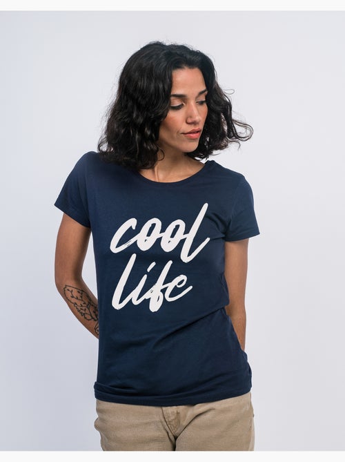 Camiseta Mujer - COOL LIFE WAF - Kiabi