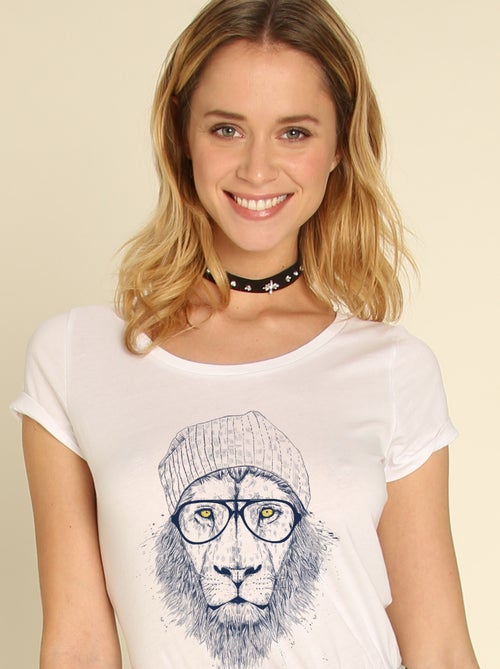 Camiseta Mujer - COOL LION - Kiabi