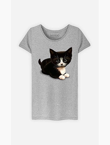 Camiseta Mujer - CUTE CAT