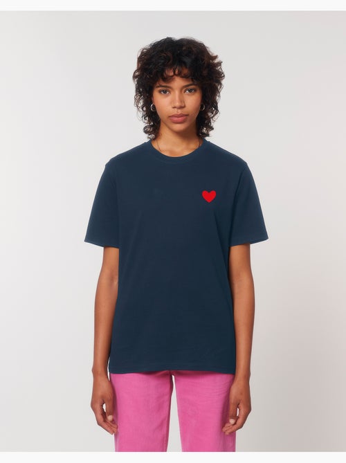 Camiseta Mujer - DESSIN PETIT COEUR - Kiabi Camiseta Mujer - DESSIN PETIT COEUR - Kiabi