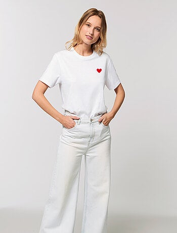 Camiseta Mujer - DESSIN PETIT COEUR