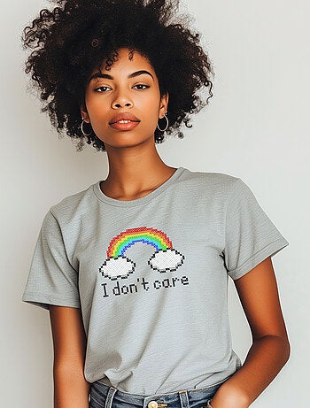 Camiseta Mujer - DONT CARE