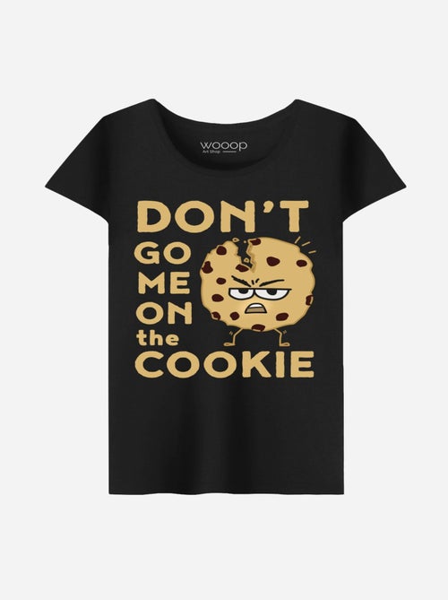 Camiseta Mujer - DON'T GO ME ON THE COOKIE - Kiabi