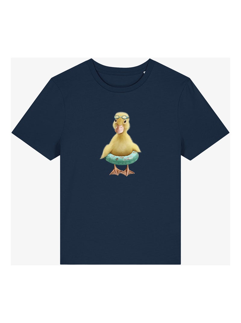 Camiseta Mujer - DUCK BOUEE Azul marino - Kiabi