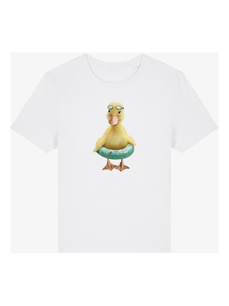 Camiseta Mujer - DUCK BOUEE Blanco - Kiabi