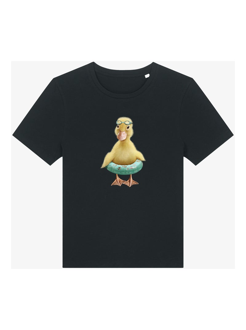 Camiseta Mujer - DUCK BOUEE Negro - Kiabi