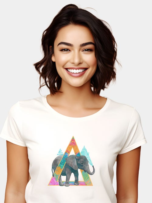 Camiseta Mujer - ELEPHANT - Kiabi