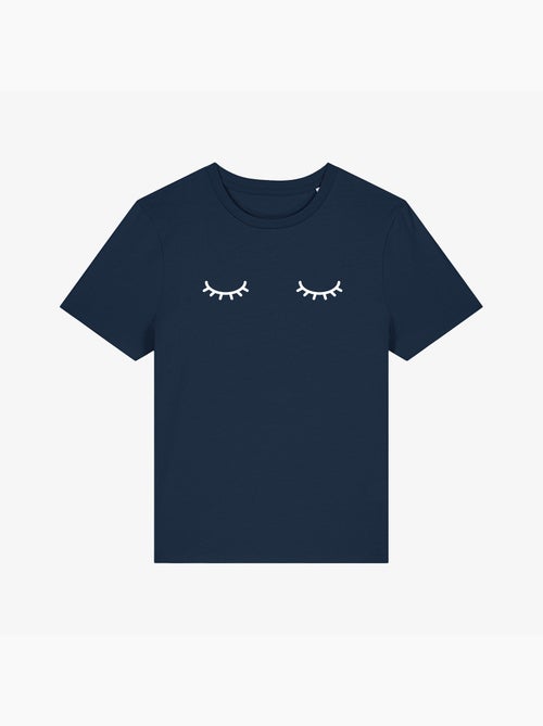 Camiseta Mujer - EYES CLOSED - Kiabi