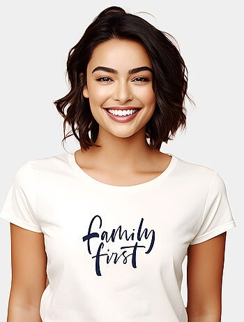 Camiseta Mujer - FAMILY FIRST