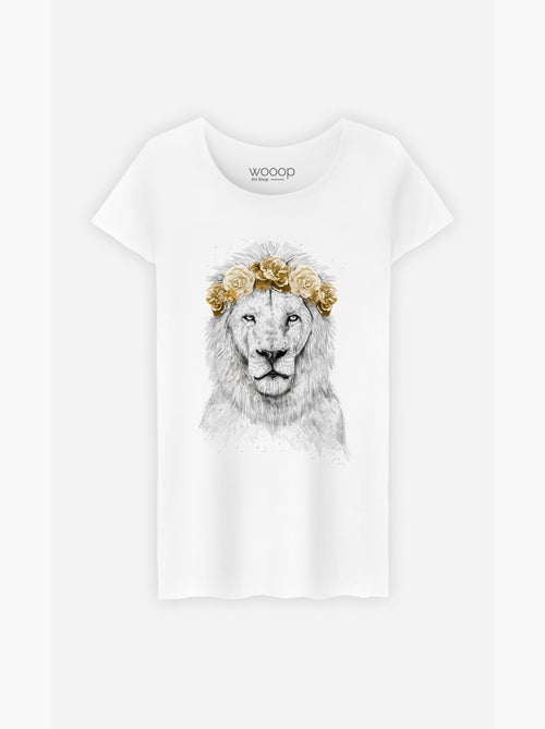 Camiseta Mujer - FESTIVAL LION AUTUMN - Kiabi