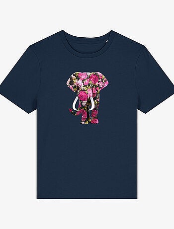 Camiseta Mujer - FLORAL ELEPHANT
