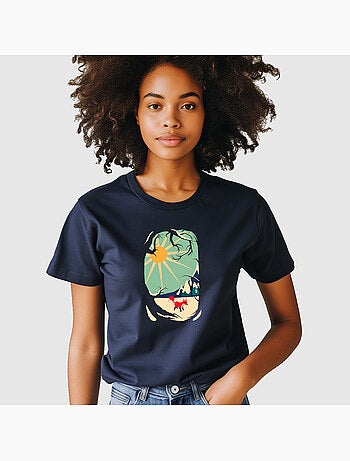 Camiseta Mujer - FOX_ROAMING_AROUND_II