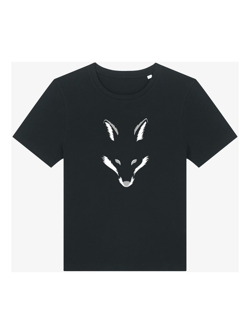 Camiseta Mujer - FOXY SHAPE Negro - Kiabi