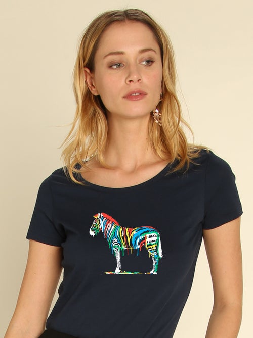 Camiseta Mujer - FRESH PAINT - Kiabi