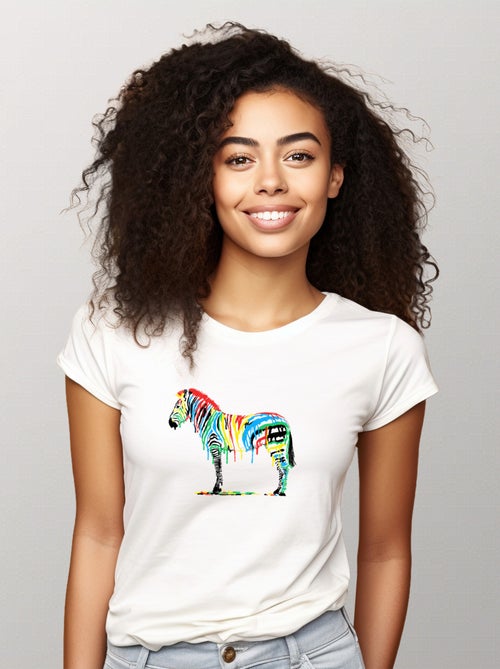 Camiseta Mujer - FRESH PAINT - Kiabi