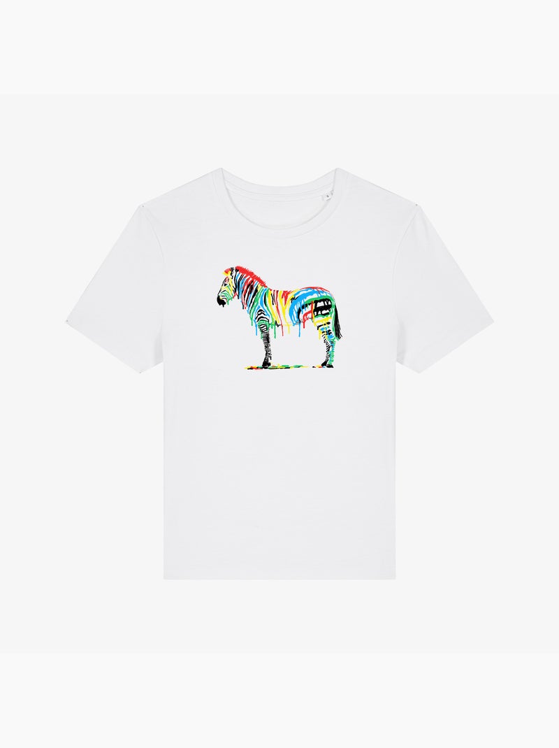 Camiseta Mujer - FRESH PAINT Blanco - Kiabi