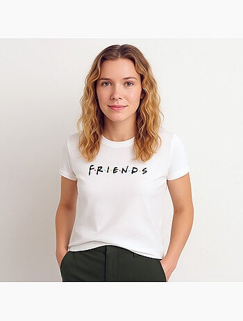 Camiseta Mujer - FRIENDS LOGO BLACK