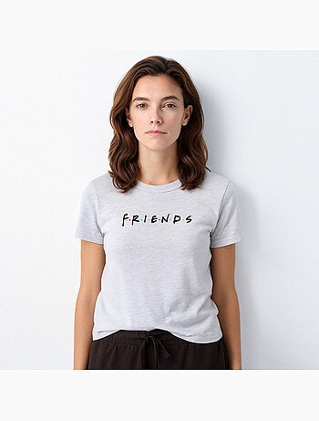 Camiseta Mujer - FRIENDS LOGO BLACK