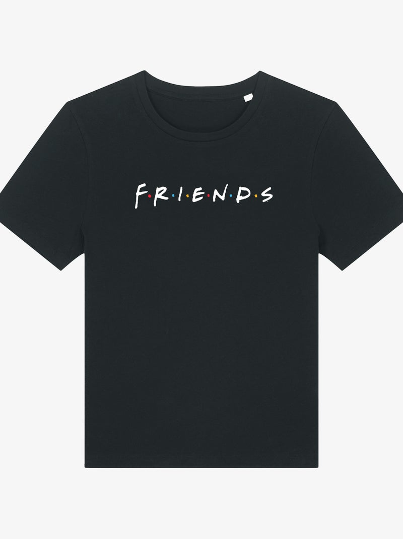 Camiseta Mujer - FRIENDS LOGO Negro - Kiabi