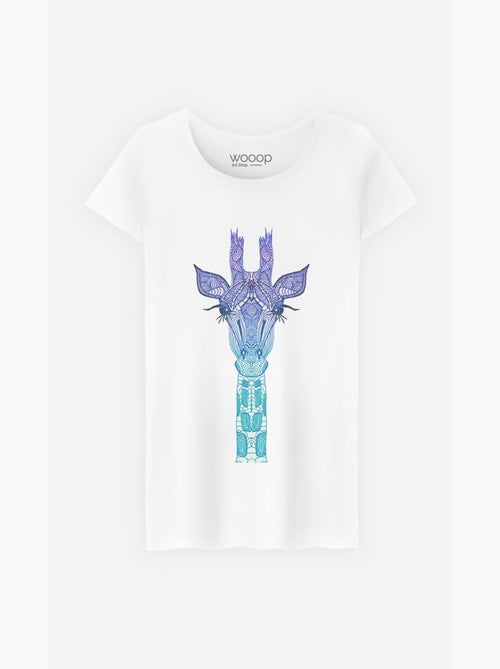 Camiseta Mujer - GIRAFFE MINT - Kiabi