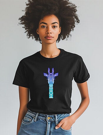 Camiseta Mujer - GIRAFFE MINT
