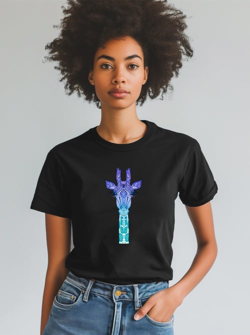 Camiseta Mujer - GIRAFFE MINT - Kiabi
