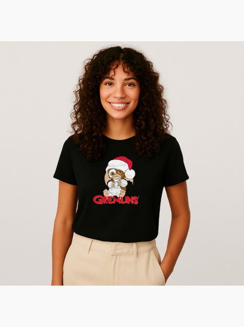 Camiseta Mujer - GREMLINS 1 - Kiabi Camiseta Mujer - GREMLINS 1 - Kiabi