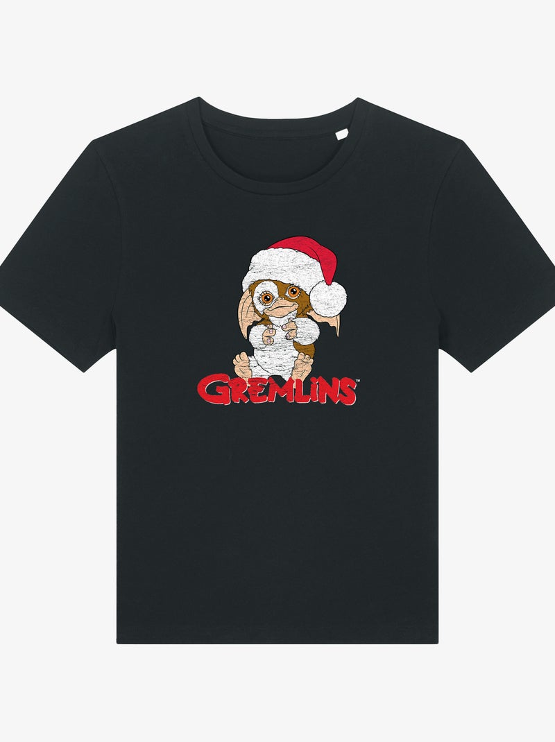Camiseta Mujer - GREMLINS 1 Negro - Kiabi