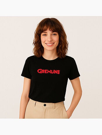 Camiseta Mujer - GREMLINS LOGO