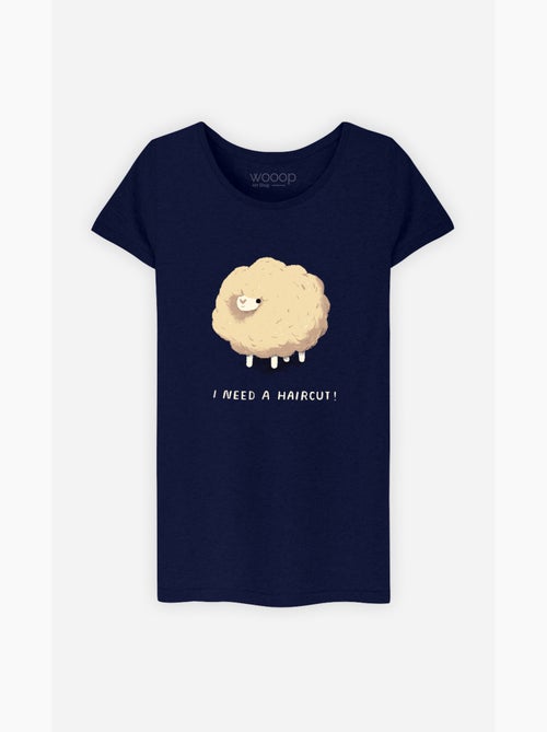Camiseta Mujer - HAIRCUT SHEEP - Kiabi