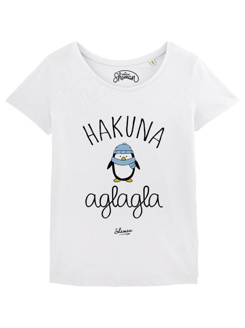 Camiseta Mujer - HAKUNA AGLAGLA - Kiabi Camiseta Mujer - HAKUNA AGLAGLA - Kiabi