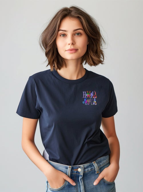 Camiseta Mujer - HAKUNA MATATA COLOR CŒUR - Kiabi Camiseta Mujer - HAKUNA MATATA COLOR CŒUR - Kiabi