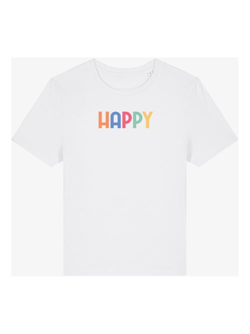 Camiseta Mujer - HAPPY COLORÉ - Kiabi