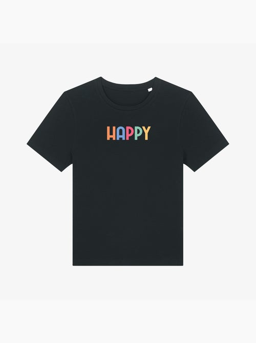 Camiseta Mujer - HAPPY COLORÉ - Kiabi