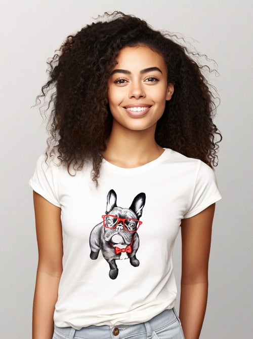 Camiseta Mujer - HAPPY DOG - Kiabi