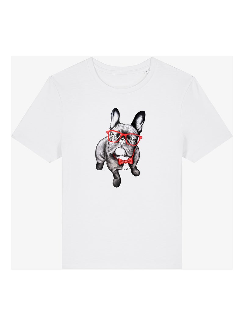 Camiseta Mujer - HAPPY DOG Blanco - Kiabi