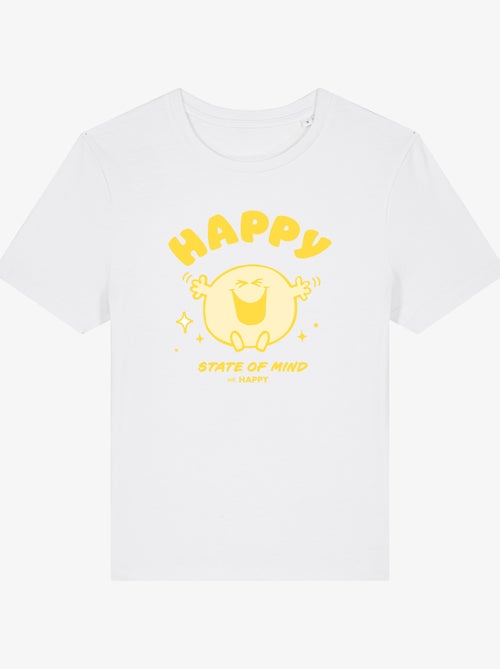 Camiseta Mujer - HAPPY STATE OF MIND - Kiabi Camiseta Mujer - HAPPY STATE OF MIND - Kiabi