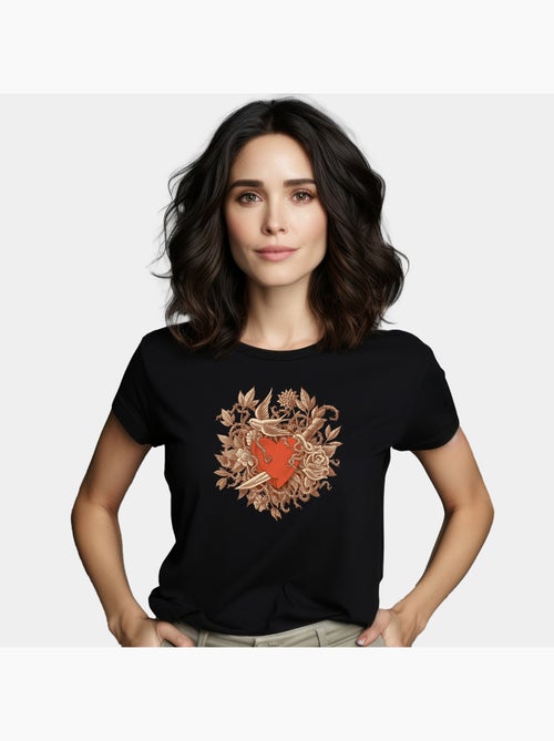 Camiseta Mujer - HEART OF THORNS - Kiabi