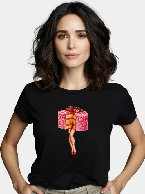 Camiseta Mujer - HOT CAKES - Kiabi