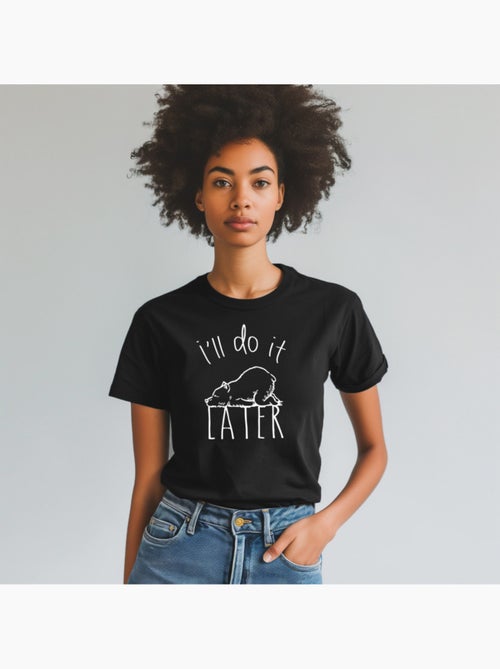 Camiseta Mujer - I'LL DO IT LATER - Kiabi Camiseta Mujer - I'LL DO IT LATER - Kiabi