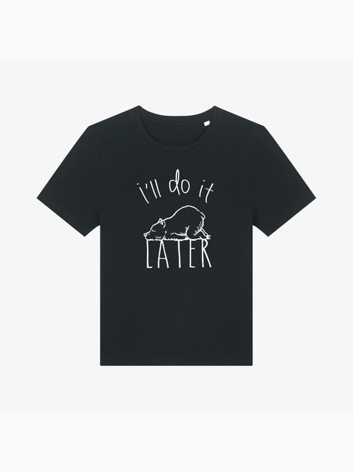 Camiseta Mujer - I'LL DO IT LATER - Kiabi Camiseta Mujer - I'LL DO IT LATER - Kiabi
