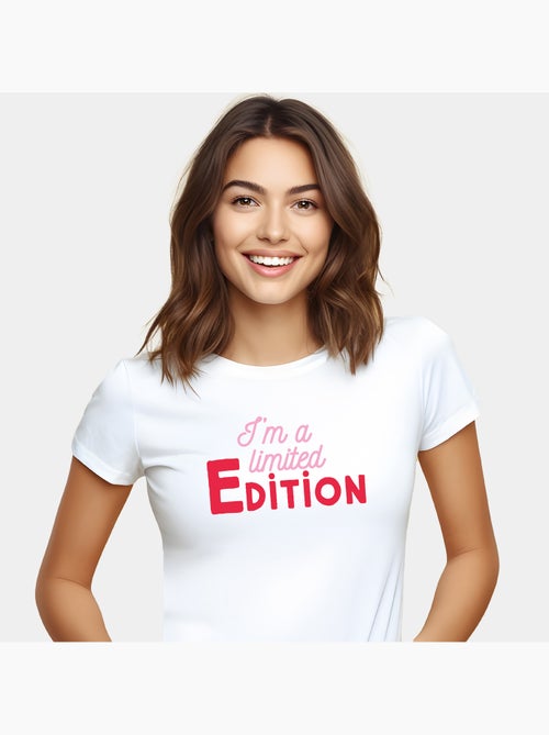 Camiseta Mujer - I'M A LIMITED EDITION - Kiabi
