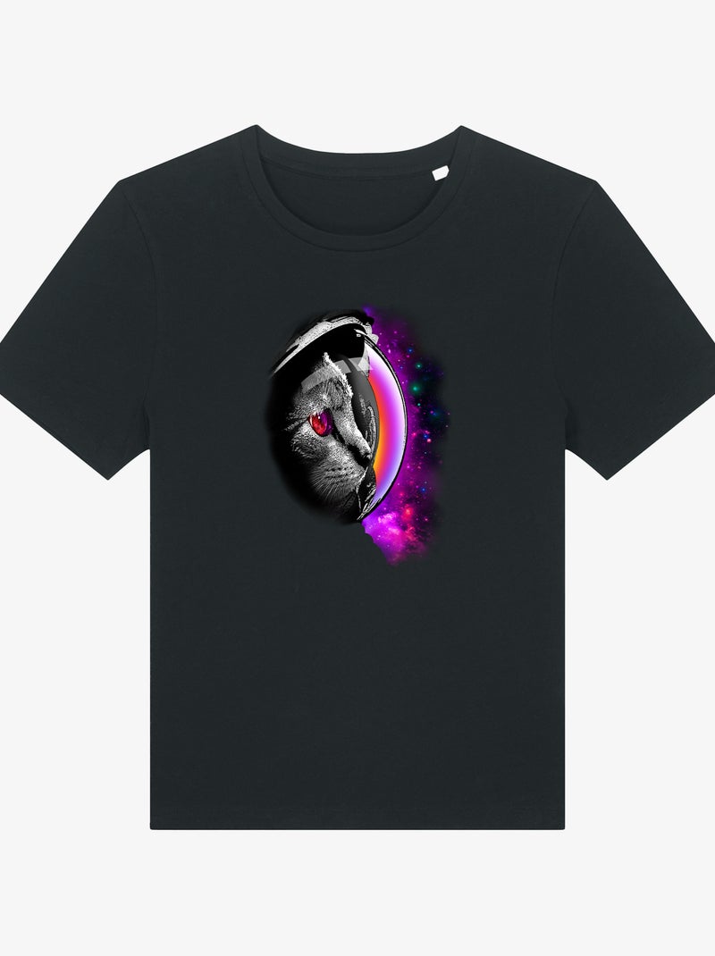 Camiseta Mujer - INFINITY Negro - Kiabi