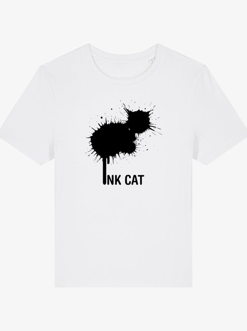 Camiseta Mujer - INK CAT - Kiabi